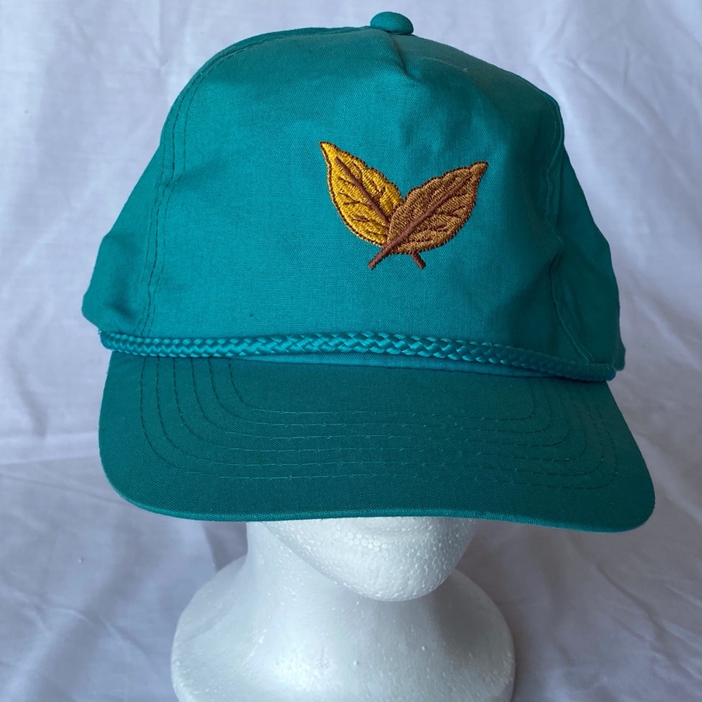 Vintage Burley Leaf Hat Cap Adult